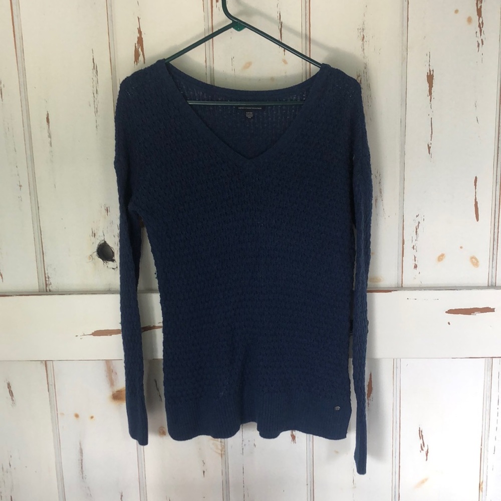 Navy American Eagle Sweater
